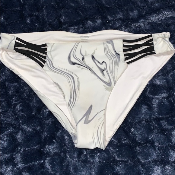 Other - PINK White Marble, Bikini Bottoms